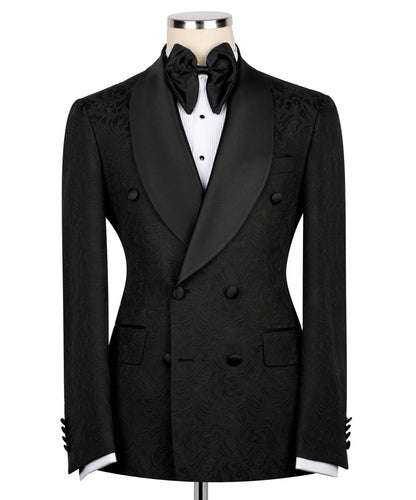 Black Paisley Shawl Tuxedo