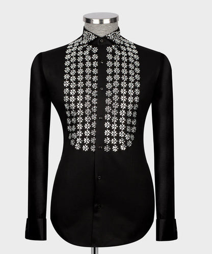 Crystal Embellished Shirt