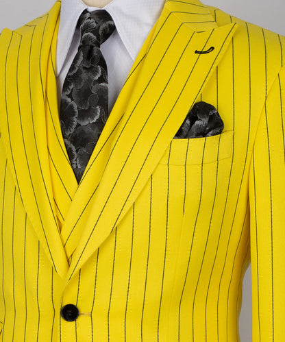 Striped Three Piece Suit