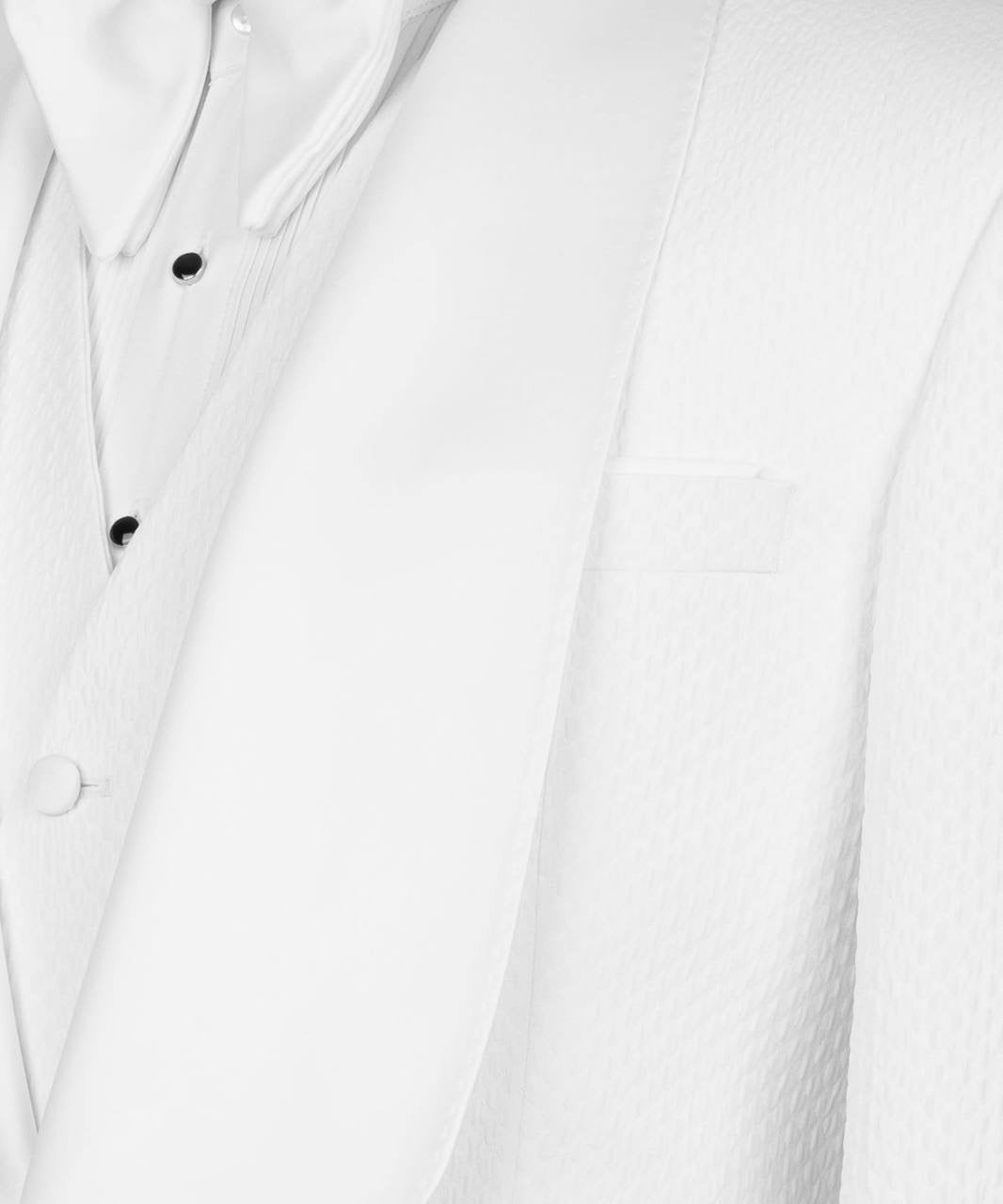 Custom Collar White Tuxedo