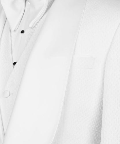 Custom Collar White Tuxedo