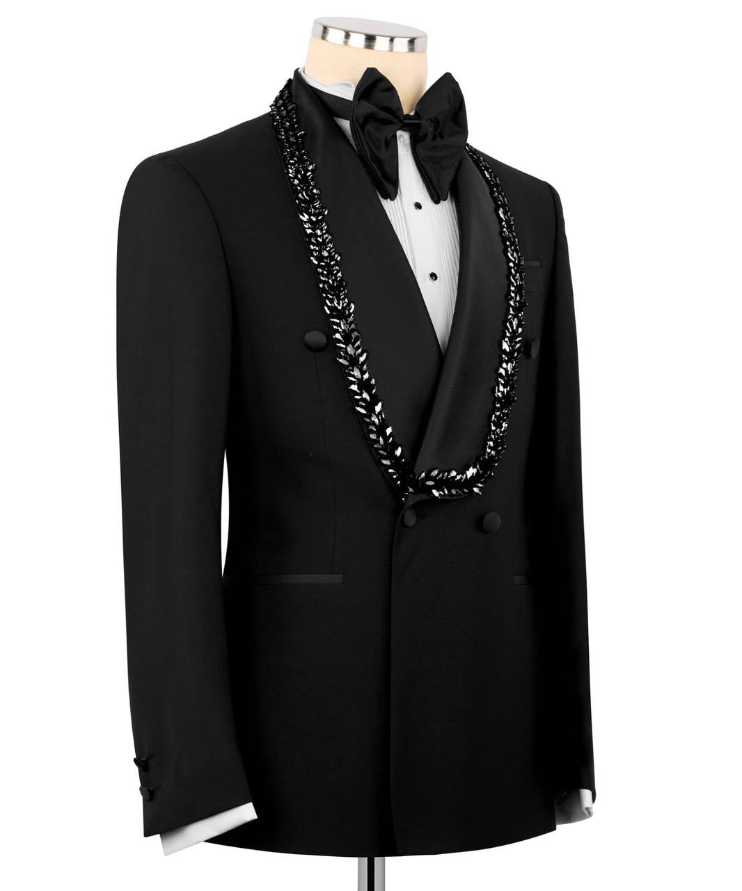 Embellished Black Tuxedo