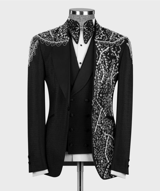 Special Stone Embroidered Tuxedo