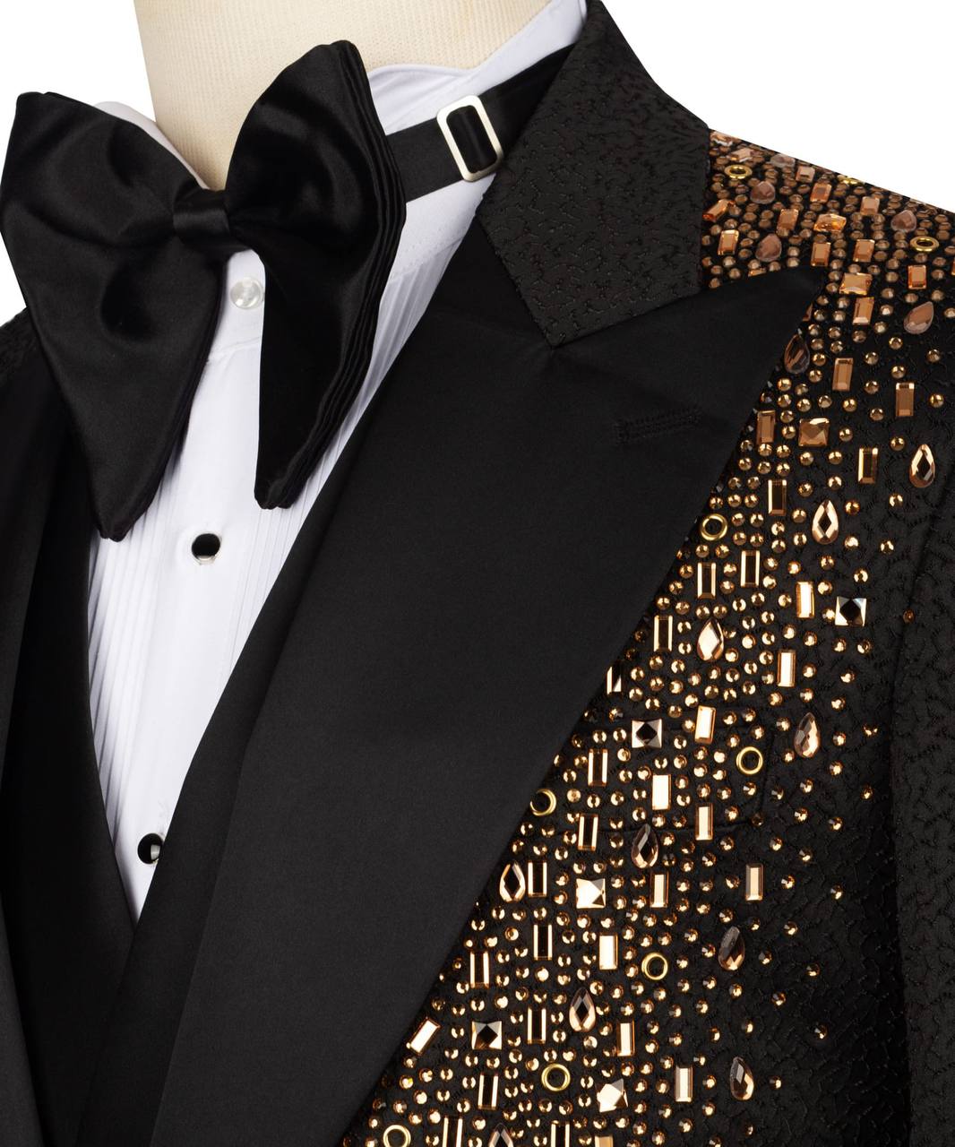 Gold Jewelry Ornament Black Tuxedo