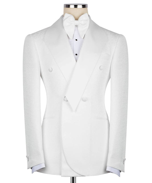 Two Piece Tuxedo with Custom Collar Design