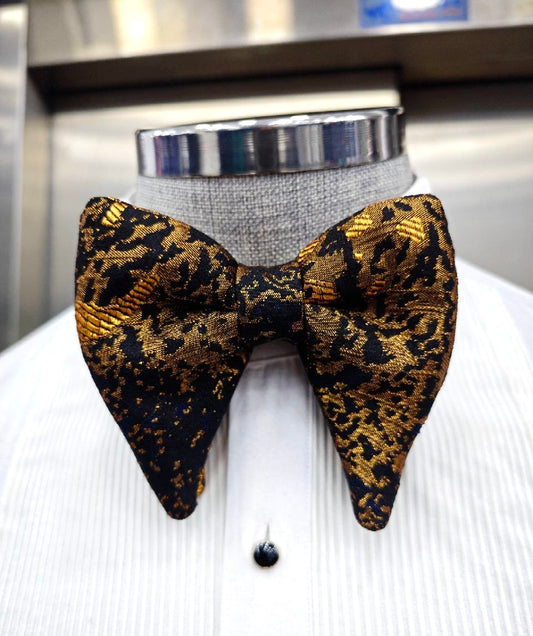 Pattern Jacquard Woven Bow Tie