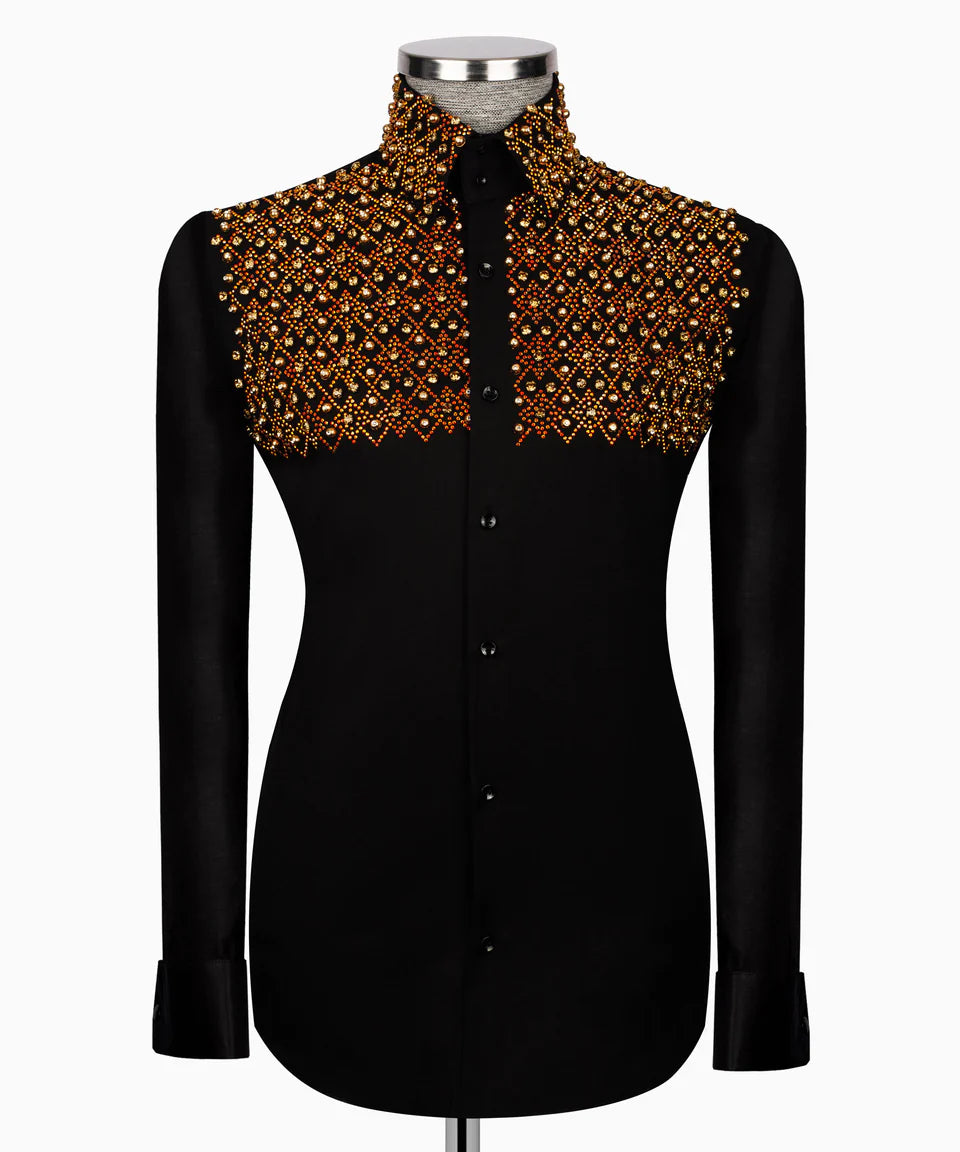 Crystal Embellished Shirt