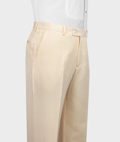 Satin Collar Cream Tuxedo