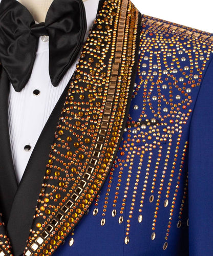 Exclusive Stone Embroidered Tuxedo