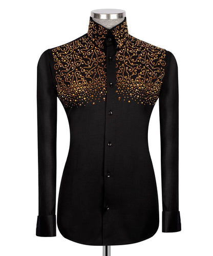 Crystal Embellished Shirt