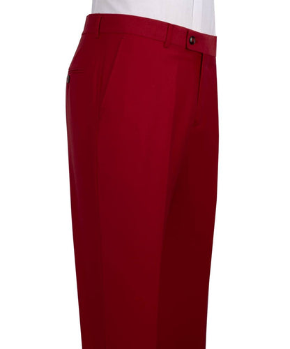 Red Double Breasted Formal Suit