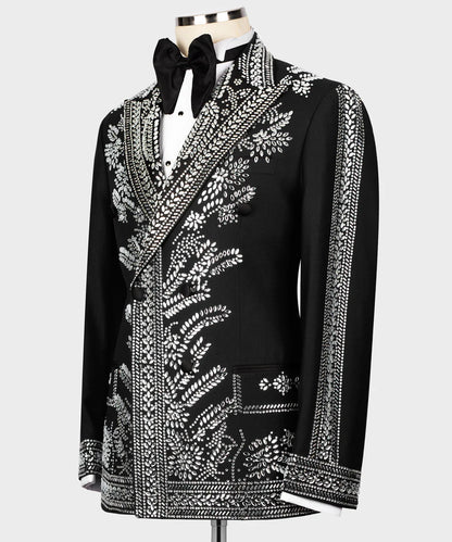 Tuxedo Patterned With Special Stones