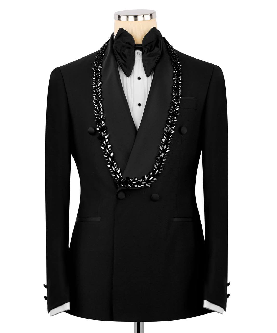 Embellished Black Tuxedo