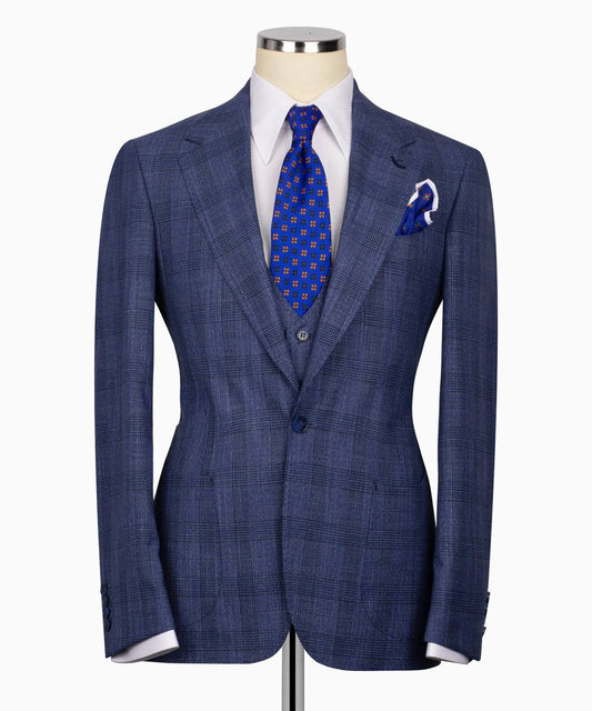 Plaid Three Piece Suit
