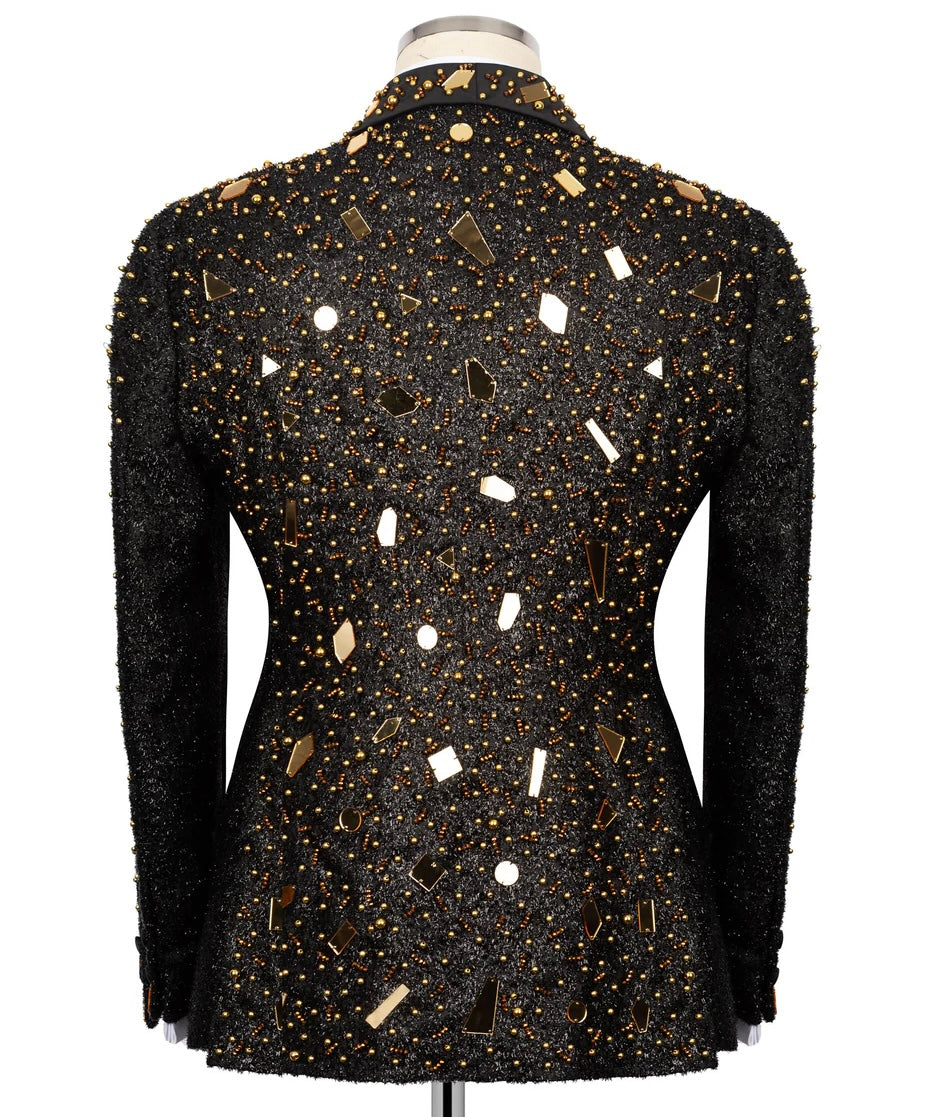 Exclusive Tuxedo With Custom Decoration