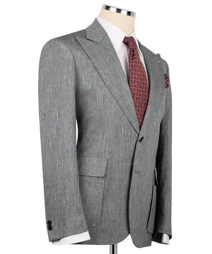Linen Fabric Men’s Suit