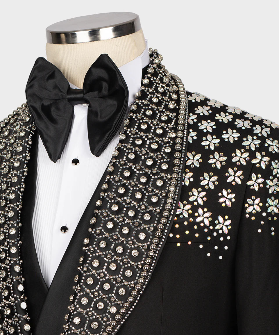 Exclusive Stone Embroıdered Tuxedo