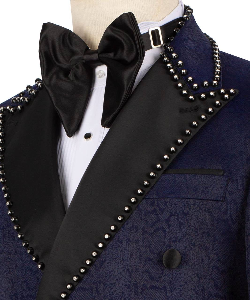 Rhinestone Embellished Mens Tuxedo