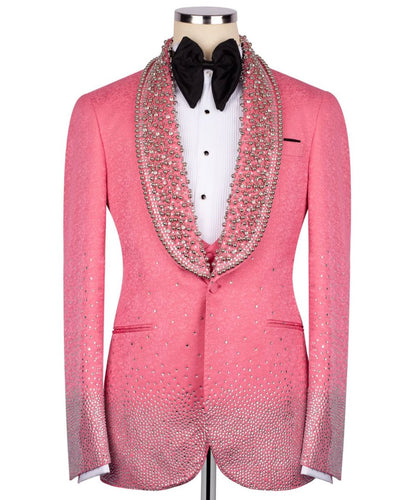 Custom Rhinestone Embellished Tuxedo