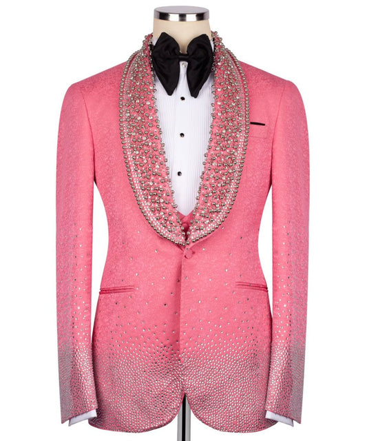 Custom Rhinestone Embellished Tuxedo
