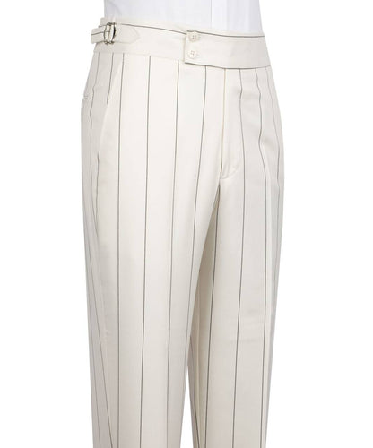 Pinstripe Double Breasted Suit