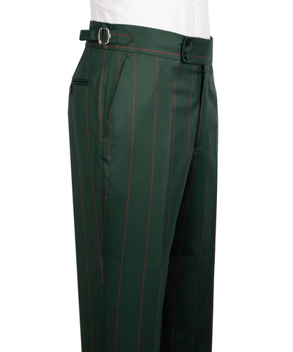 Pinstripe Double Breasted Suit