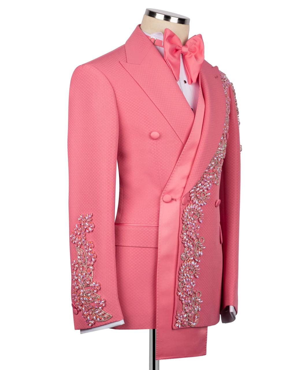 Rhinestone Embellished Tuxedo