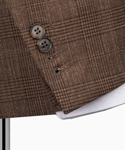 Plaid Three Piece Suit