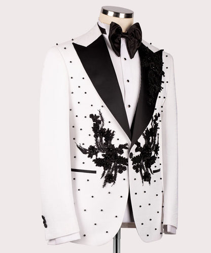 Exclusive Jewelry Ornament White Tuxedo