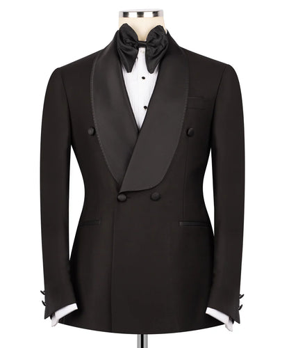 Shawl Lapel Black Tuxedo