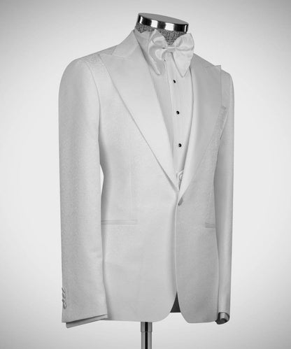 Classic White Tuxedo Set