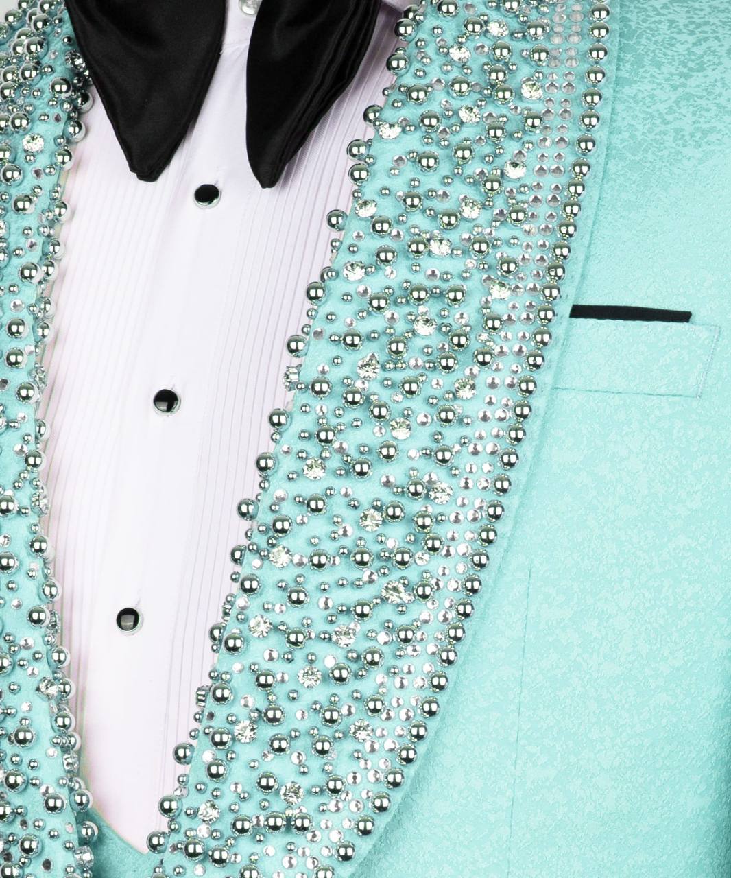 Custom Rhinestone Embellished Tuxedo