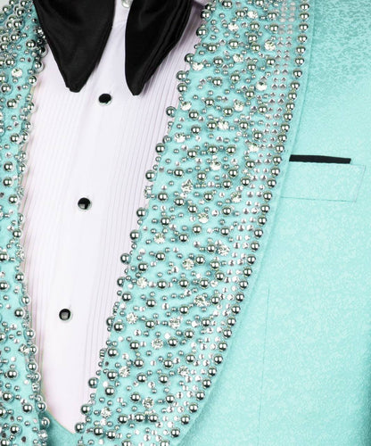 Custom Rhinestone Embellished Tuxedo