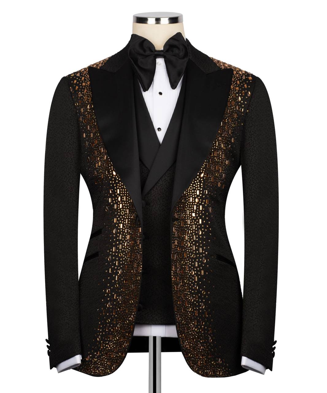 Gold Jewelry Ornament Black Tuxedo