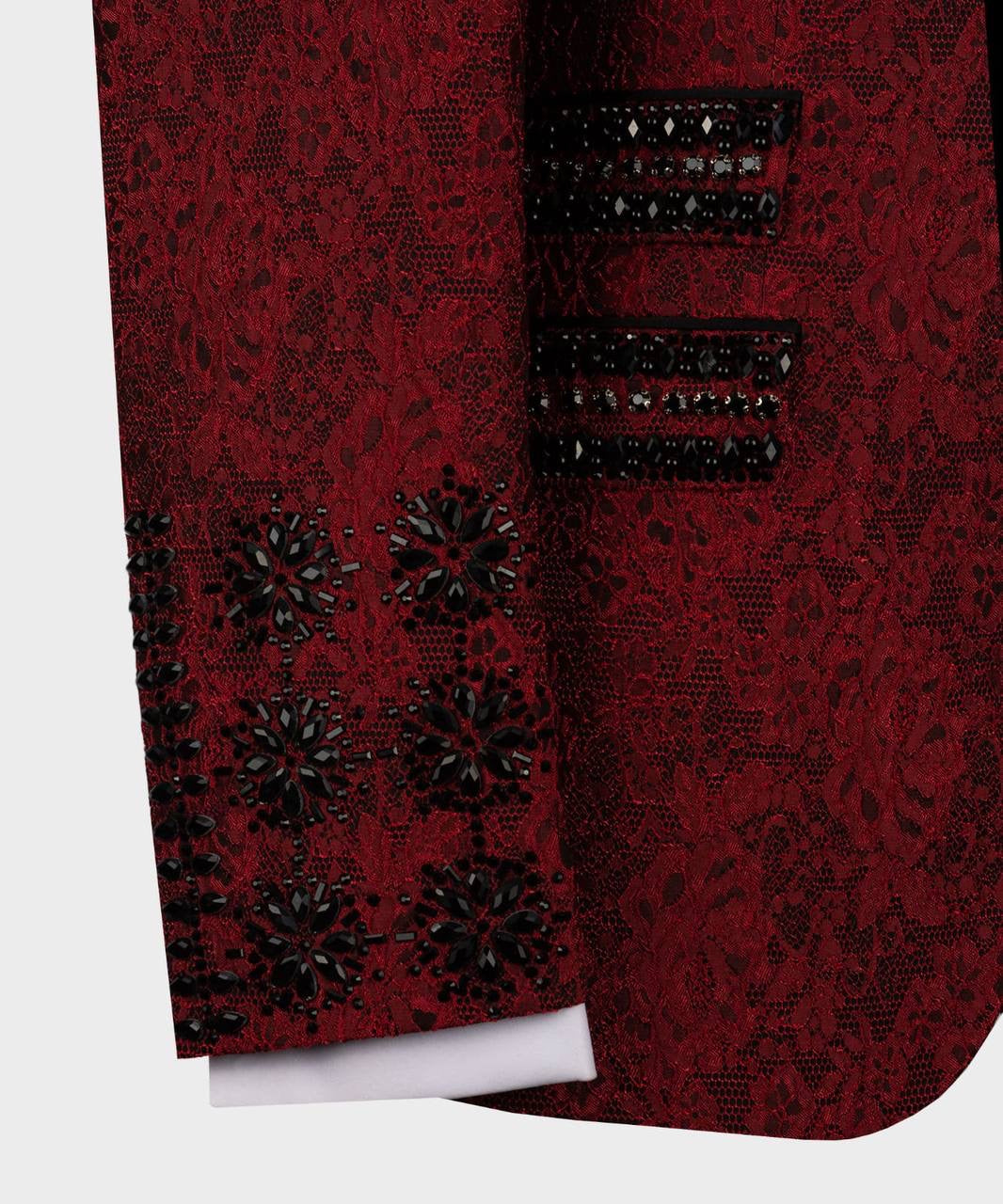 Exclusive Stone Embroidered Tuxedo