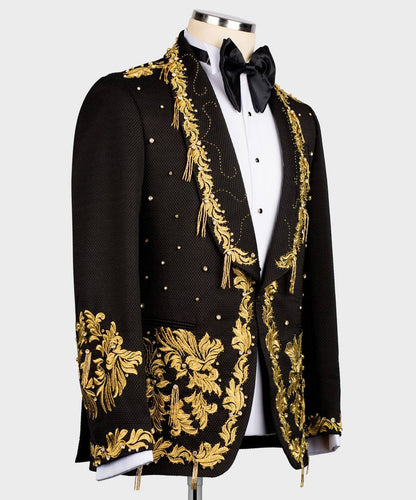 Exclusive Pattern Embroidered Tuxedo