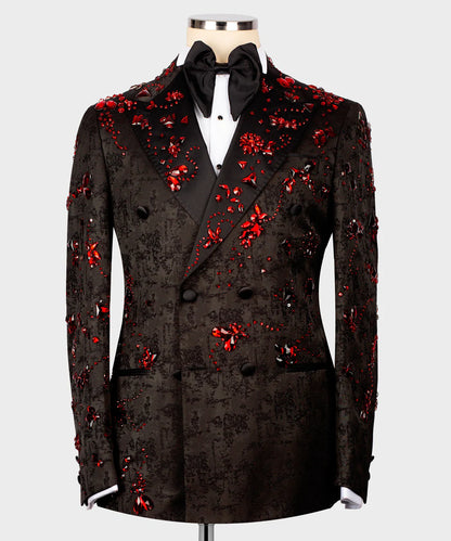 Exclusive Stone Ornament Tuxedo