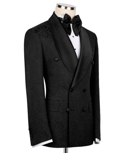 Black Paisley Shawl Tuxedo
