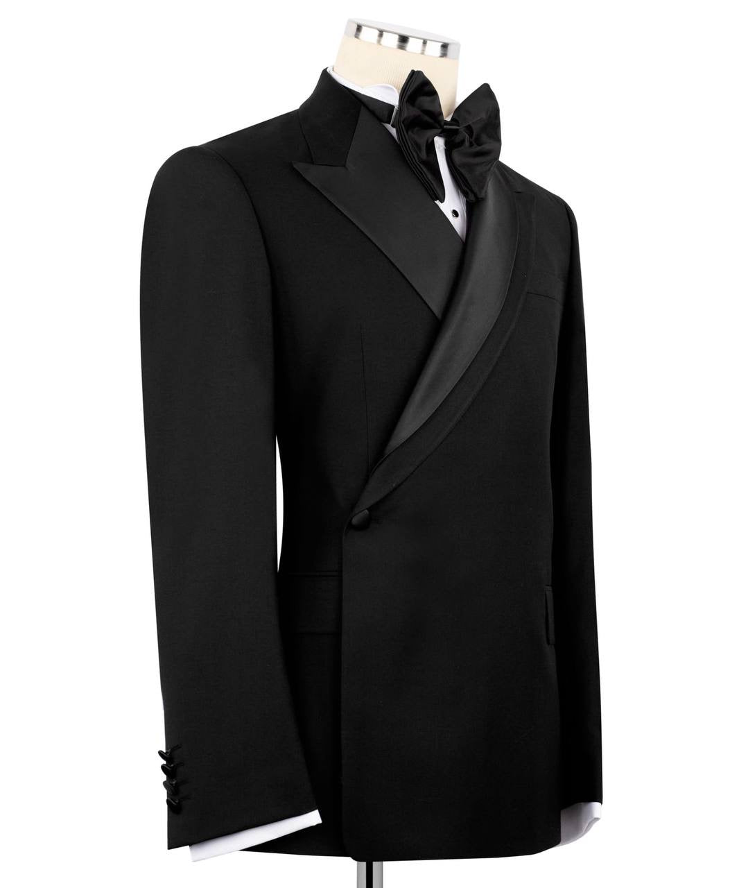 Double Breasted Black Tuxedo