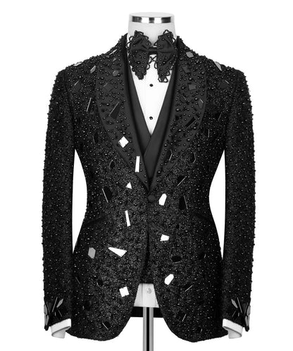 Exclusive Tuxedo With Custom Decoration