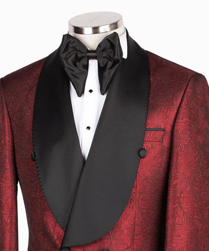 Shawl Lapel Red Tuxedo