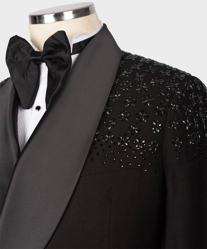 Exclusive Tuxedo With Satin Lapel