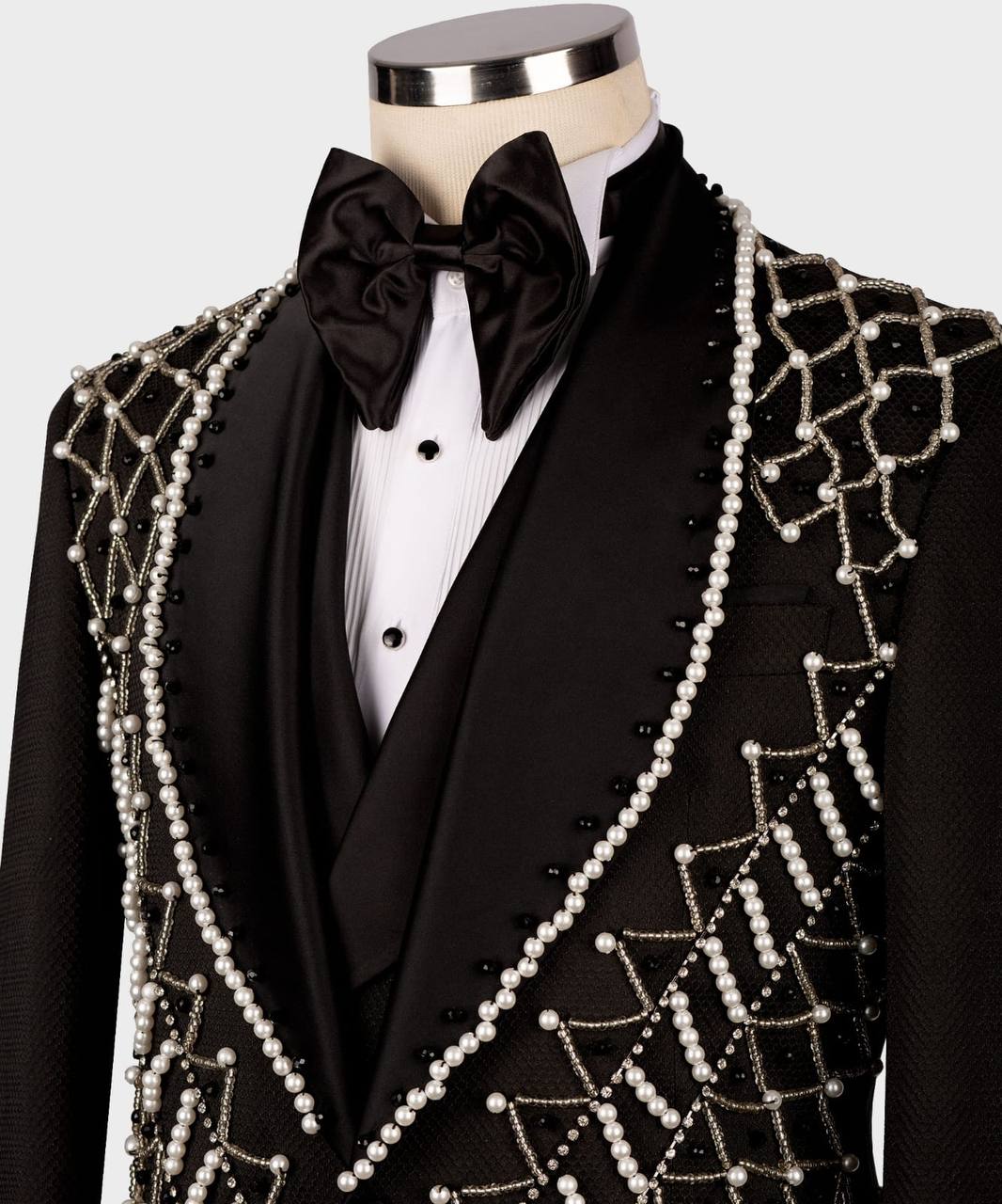 Exclusive Stone Embellished Tuxedo