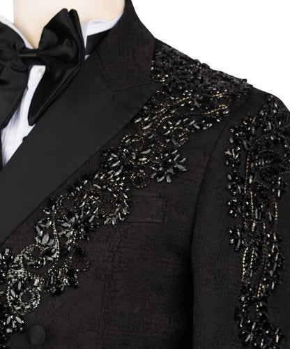 Exclusive Stone Embellished Tuxedo
