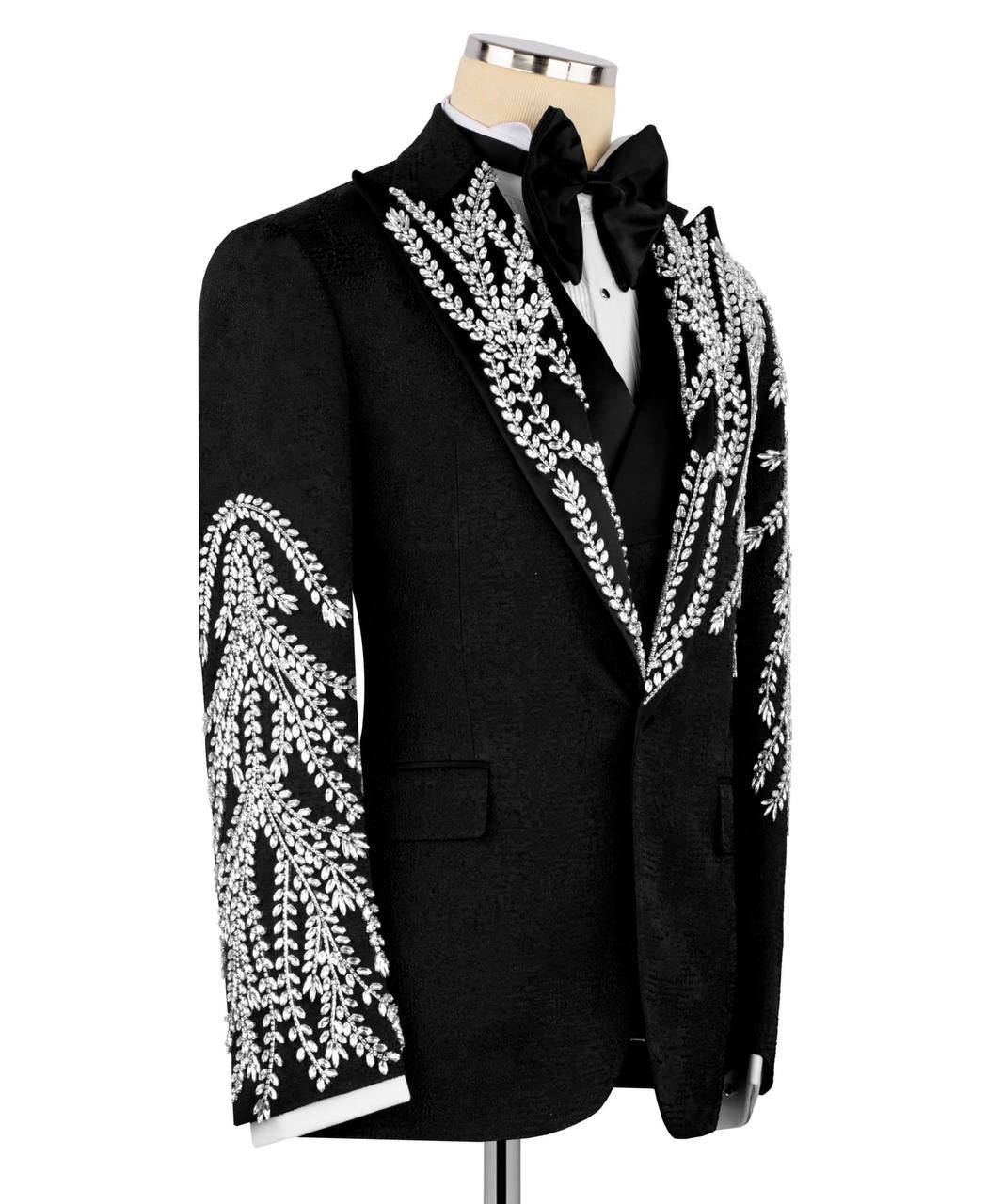 Premium Crystal Embellished Tuxedo