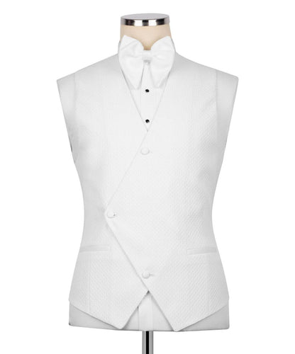 Custom Collar White Tuxedo