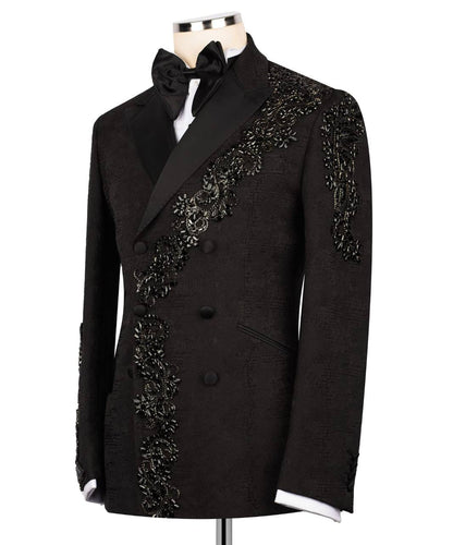 Exclusive Stone Embellished Tuxedo