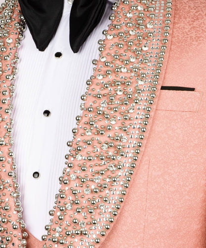 Custom Rhinestone Embellished Tuxedo