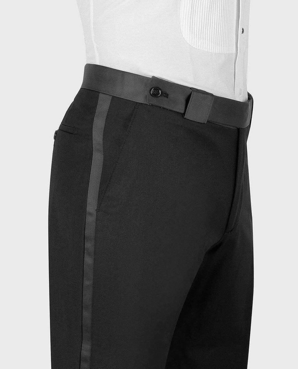 Exclusive Stone Embroidered Black Tuxedo