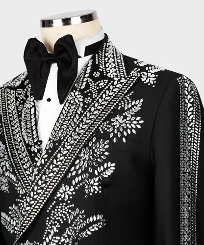 Tuxedo Patterned With Special Stones